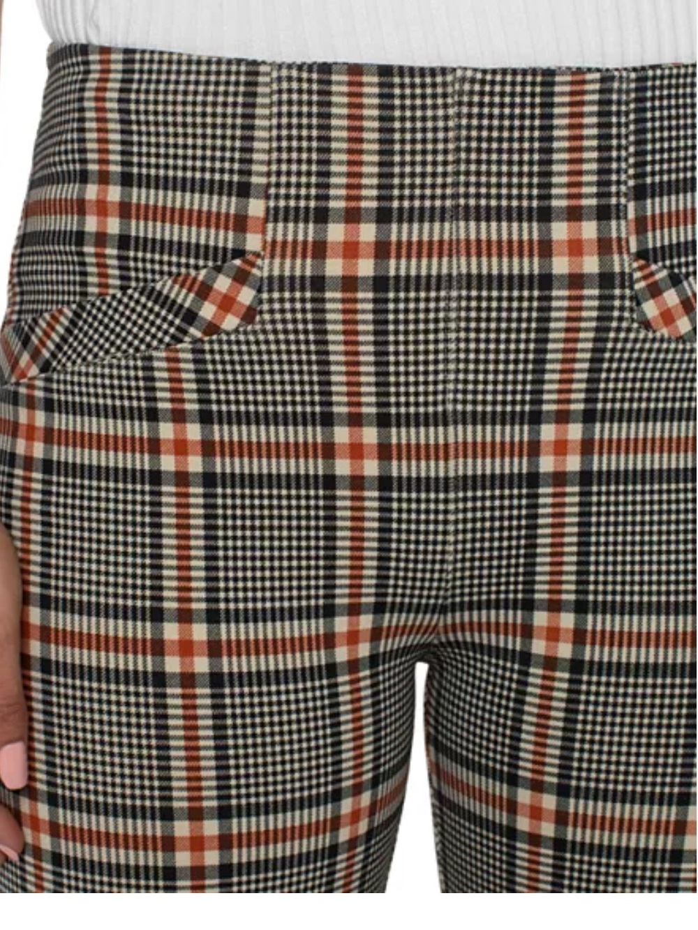 Liverpool trousers pants plaid pattern 8 29 - Picture 6 of 6